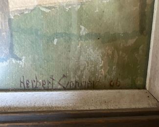 Herbert Conner Signed 1906