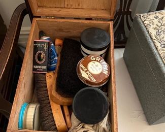 Shoe Shine polishing Box