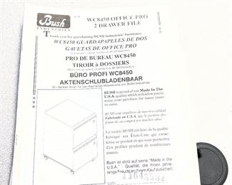 Bush Industries office furniture…. lots of interchangeable well made items