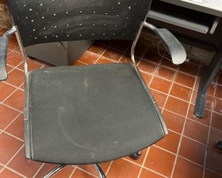 Office chair on wheels 