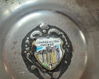 Conrad Hilton Chicago Ashtray
