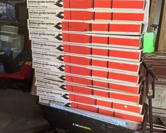 Bambo Garden Torches