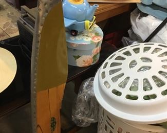 Home goods and vintage wood plane propeller 