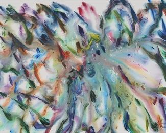        249	Stanley Lindwasser Acrylic on Canvas Abstract	Stanley Lindwasser (American, Beacon, New York, 1947-2020). Acrylic on canvas abstract. Signed and dated 2010 lower right. 35 3/4" x 47 7/8".
