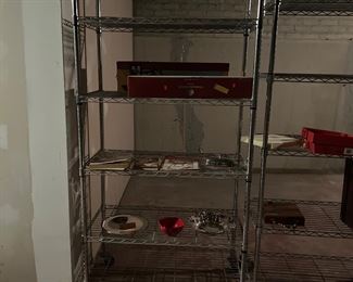 Metro Rack with wheels