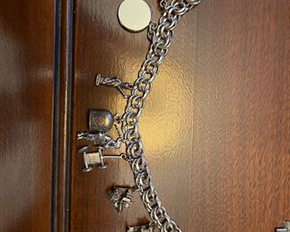 Sterling Silver Charm Bracelet