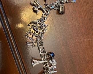 Sterling Silver Charm Bracelet