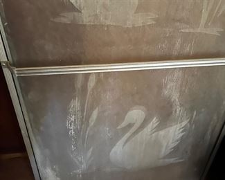 Vintage Midcentury glass doors