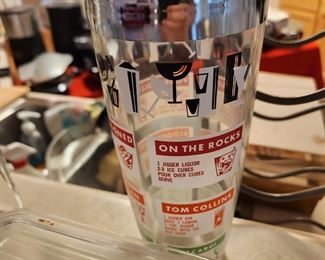 1960's or 70's Cocktail Shaker