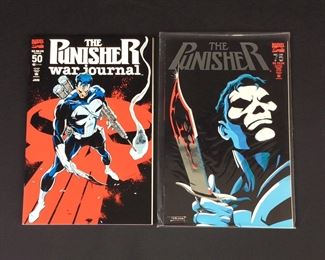 Marvel: The Punisher No. 75 Foil Embossed Cover,The Punisher War Journal No. 50