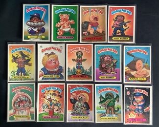 1986 Topps Garbage Pail Kids Trading Cards
