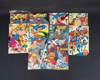 Marvel: X-Force No. 1-10 1991-1992, Special Edition of the 1st Appearance of Marvel's Hottest Mutant Team, First Appearance of Deadpool