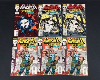 Marvel: The Punisher Suicide Run No. 86, 87 (2), 88 (3) 1994