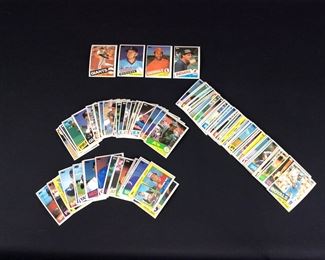 1985 Topps MLB Collectible Trading Cards