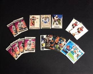 Assorted NFL Collectible Trading Cards