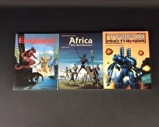 Palladium Books Presents: England Rifts World Book Three, Africa Rifts World Book Four, Triax and the NGR Rifts World Book Five