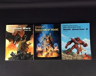Palladium Books Presents Coalition Wars Rifts: Siege on Tolkeen Chapter One Sedition, Rifts World Book 16 Federation of Magic, Rifts World Book Nine South America 2