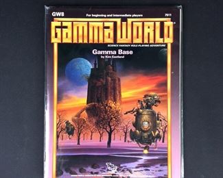 Gamma World No. 7511 Science Fantasy Role Playing Adventure Gamma Base
