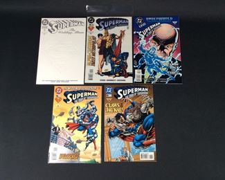 DC: Superman The Wedding Album Collector's Edition; Superman the Man of Tomorrow No. 2-3, 5-6
