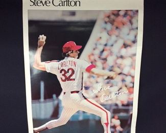 Steve Carlton MLB Poster