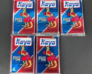 1991-1992 Kayo Boxing Trading Cards