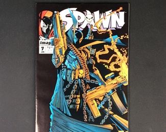 Image Comics: Spawn No. 7 Key Issue Second appearance of Overt-kill; Destruction of Overt-kill; First published Randy Queen art