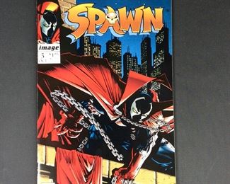 Image Comics: Spawn No. 5 Key Issue Cerebus cameo as stuffed animal; First and death of Billy Kincaid