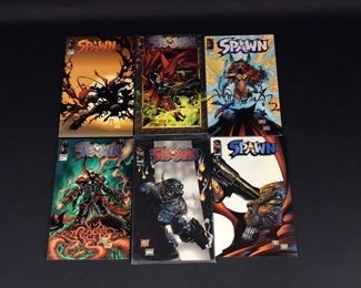Image Comics: Spawn No. 32, 50, 62, 63, 64, 67 1995-1997
