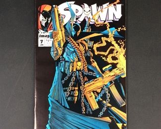 Image Comics: Spawn No. 7 Key Issue Second appearance of Overt-kill; Destruction of Overt-kill; First published Randy Queen art