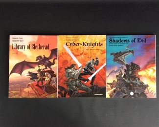  Palladium Books: Library of Bletherad; Coalition Wars: Cyber-Knights; Shadows of Evil
