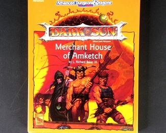  TSR, Inc.: Advanced Dungeons and Dragons: Dark Sun World, Merchant House of Amketch