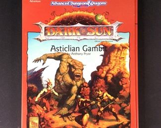 TSR, Inc.: Advanced Dungeons and Dragons: Dark Sun World, Asticlian Gambit
