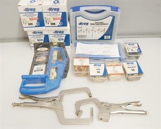 Kreg Organizational Tool Box & Assorted Tools 