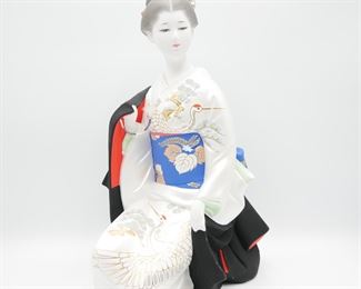 Large Geisha Figurine 