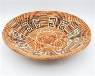 Woven Flat Basket 