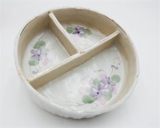 Hand Painted Ceramic Dish 