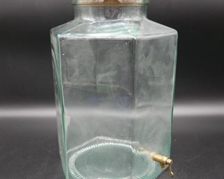 Large Glass Beverage Dispenser 