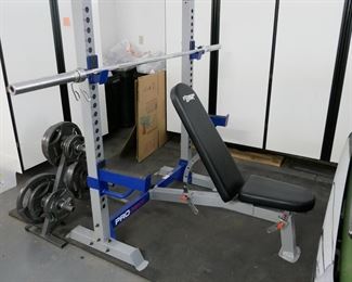 Fitness Gear Pro Olympic Weight Bench 