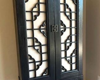 Hand Made Ancient Chinese Window Screen Armoire