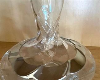 Royal Selangor Glass Pewter Wave Wine Decanter