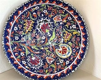 Textured Hand Painted Bowl