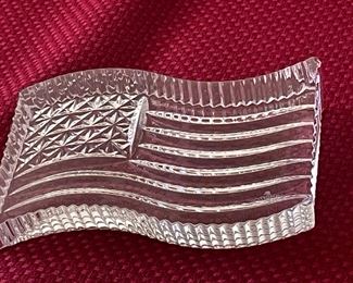 Waterford Crystal American Flag