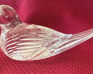 Waterford Crystal Bird