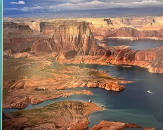 Gary Ladd Framed Gunsight Canyon, Lake Powell Photography