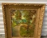 LOT#41- OIl on canvas by GHR Herson? 27in by 23 in $275