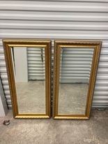 LOT#38- Pair of mirrors 42in by 21in $40