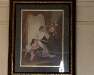 Vintage Home Decor Painting