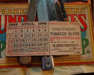 1895 Tobacco Blotter