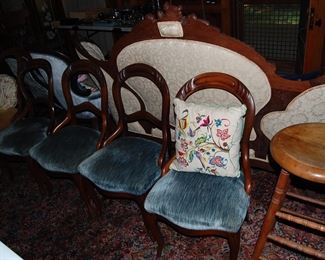 Victorian Chairs in sets