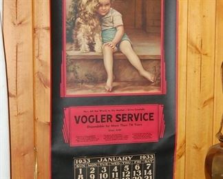 Volger's advertising calendar